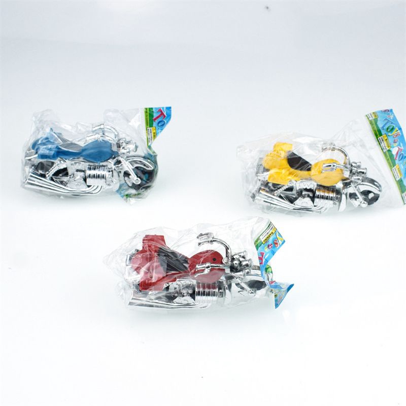 Mô Hình Xe Mô Tô Mini Bằng Nhựa Đáng Yêu Cho Bé