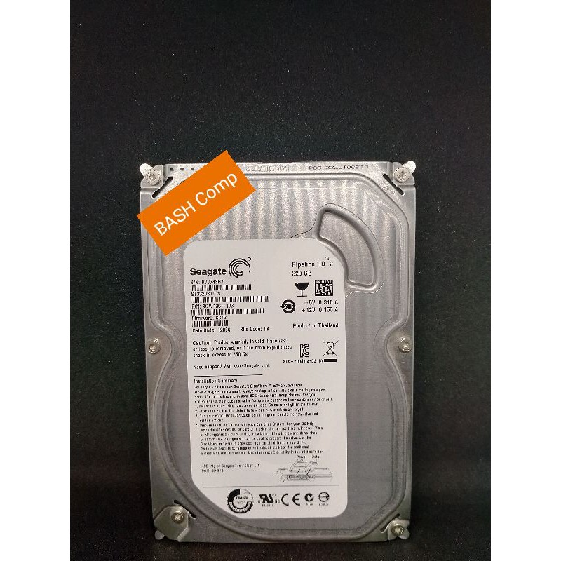 Ổ Cứng Trong 320gb Seagate Sata 3.5 Inch Hdd Pc Và Cctv Sentinel 100% | BigBuy360 - bigbuy360.vn
