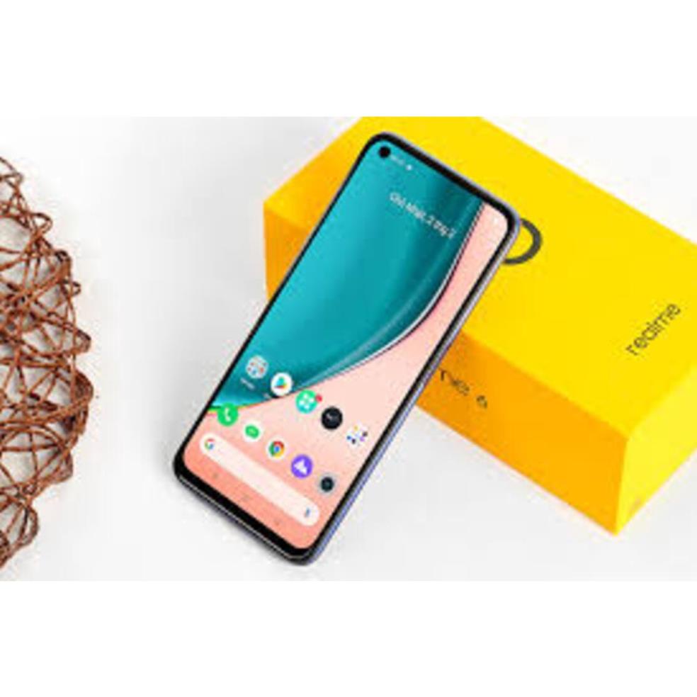Điện thoại Realme 6 ram 8G rom 256G 2sim Chính Hãng, Màn hình: IPS LCD6.5"Full HD+, Camera sau: 64 MP & 8 MP - GGS 02