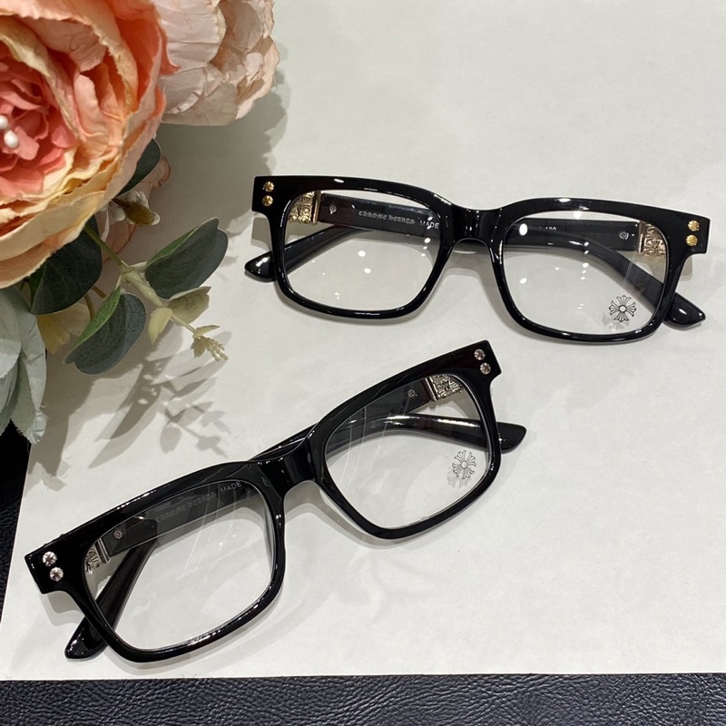 Kính mát CHROME HEART 2 màu vàng bạc phiên bản cao cấp,kiểu dáng unisex.Gọng kính mắt thời trang 2022