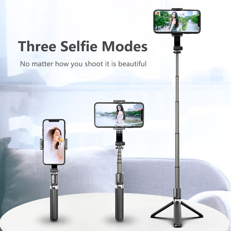 Gậy Chụp Ảnh 3 Trong 1 Cho Iphone Samsung Xiaomi