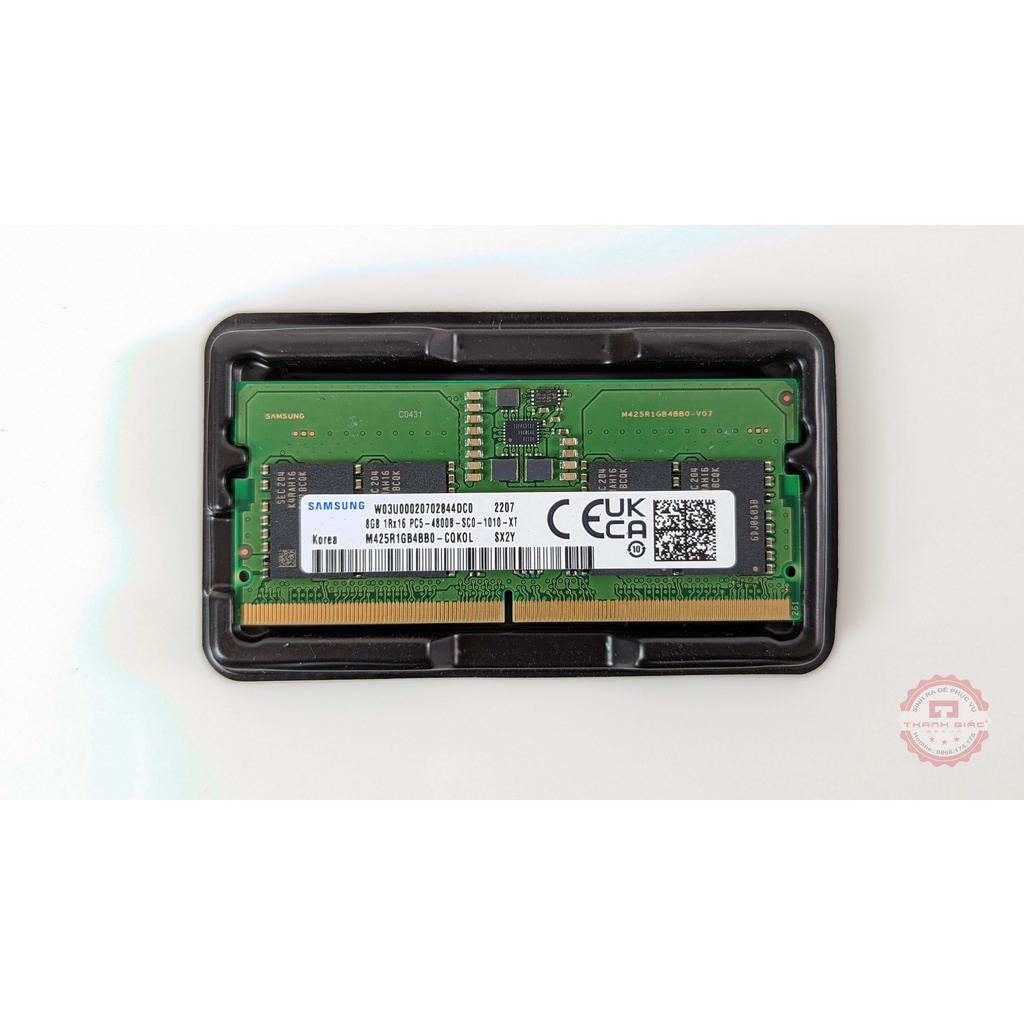 RAM Laptop DDR5 Samsung 8GB Bus 4800 Chính Hãng Samsung - Bảo Hành 4 Năm