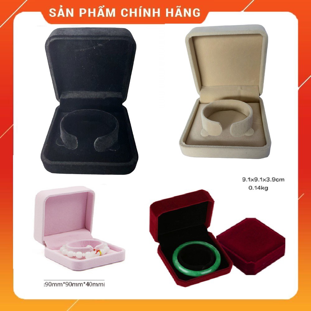 Combo sỉ 10 hộp nhung đựng trang sức hộp nhẫn mặt dây chuyền vòng tay. | BigBuy360 - bigbuy360.vn