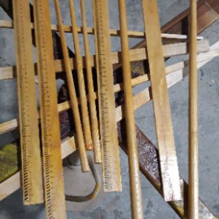 Thước chỉ tròn 2 đầu gỗ Sồi