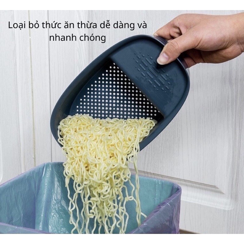 Khay Lọc Rác Thức Ăn - Khay Đựng Đồ Rửa Chén Bát Gác Bồn Chất Liệu Nhựa Cao Cấp Tiện Lợi