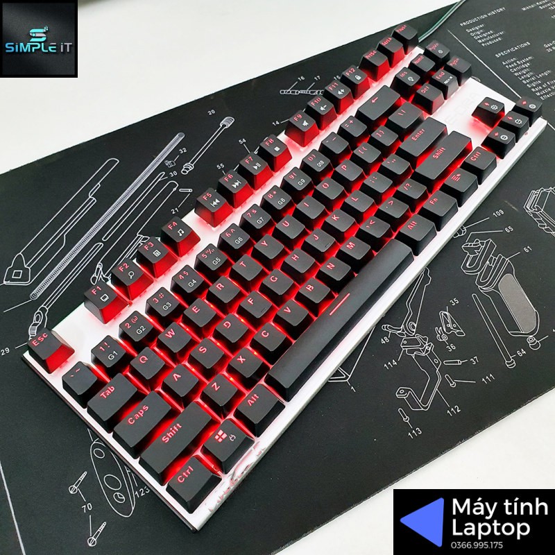 [E-DRA] Bàn phím cơ Gaming E-Dra EK3087 - Bảo hành 2 năm [CHÍNH HÃNG] [IS-2] | BigBuy360 - bigbuy360.vn