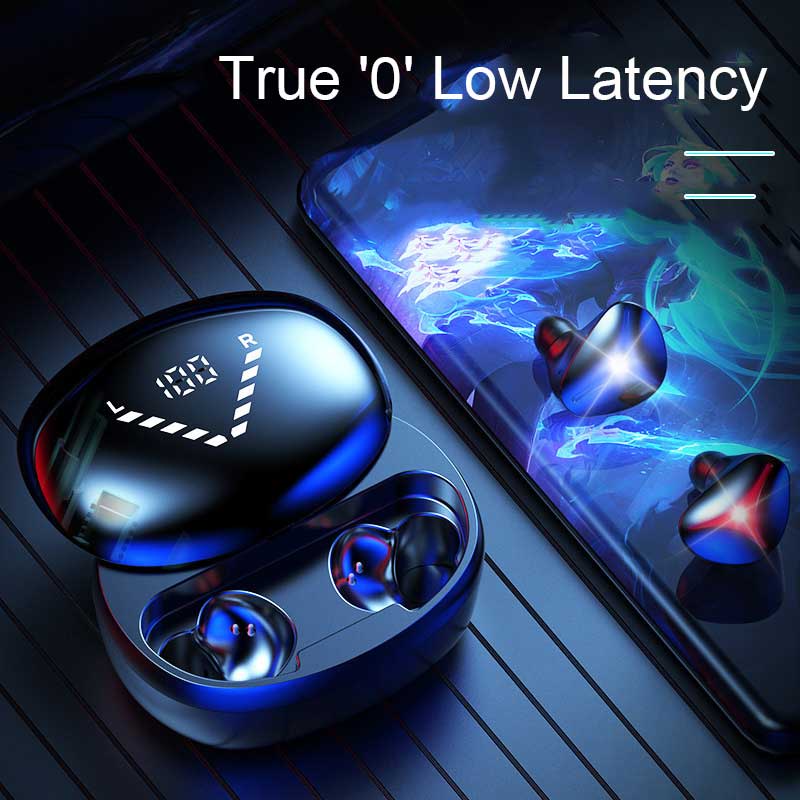 Tai nghe bluetooth VITOG TWS S400 dạng trượt giảm tiếng ồn dành cho chơi game