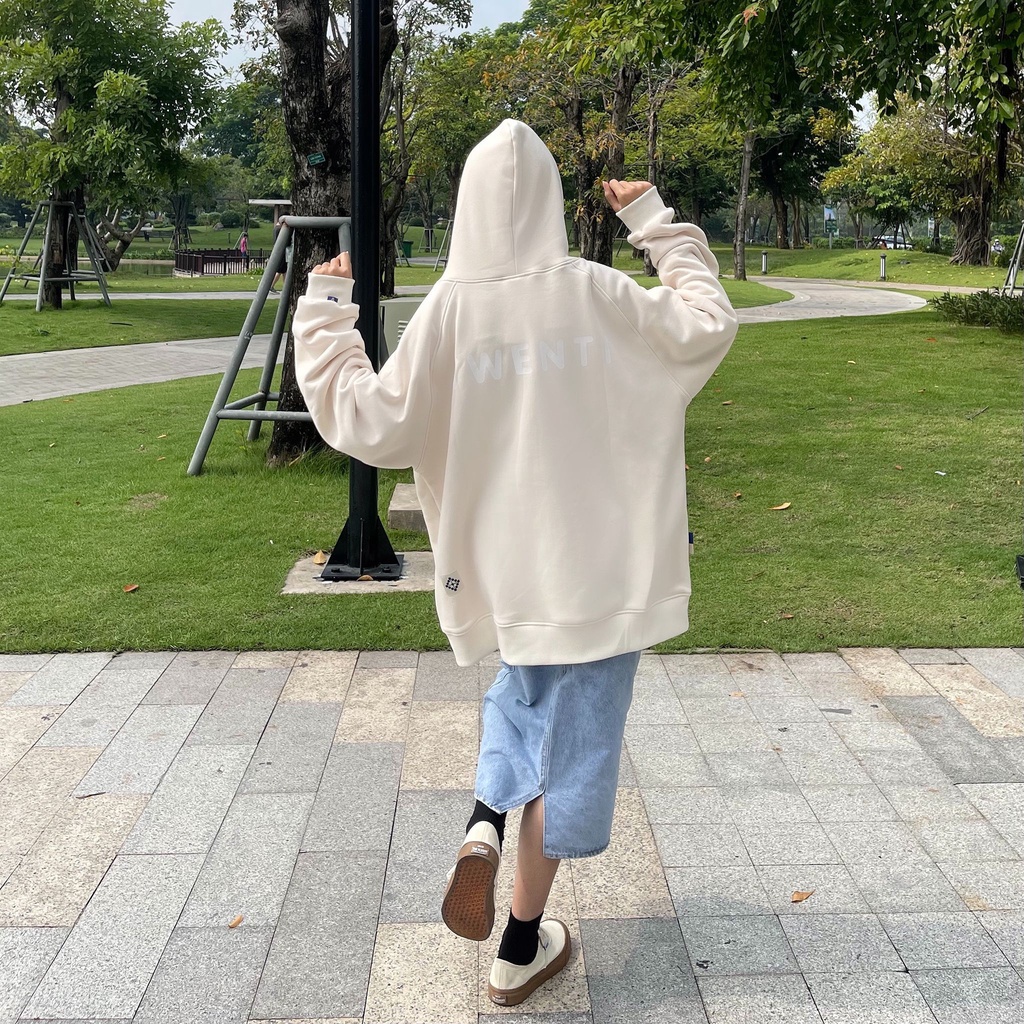Áo hoodie TWENTI nỉ basic