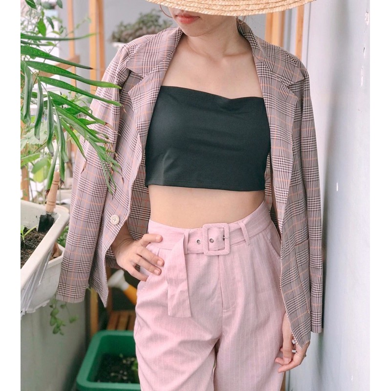 [2ndhand]👚👖Set Áo Blazer Caro + Quần Tây MARC