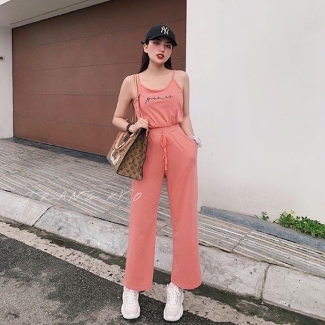 Bộ jumpsuit paris nhiều màu chất đẹp