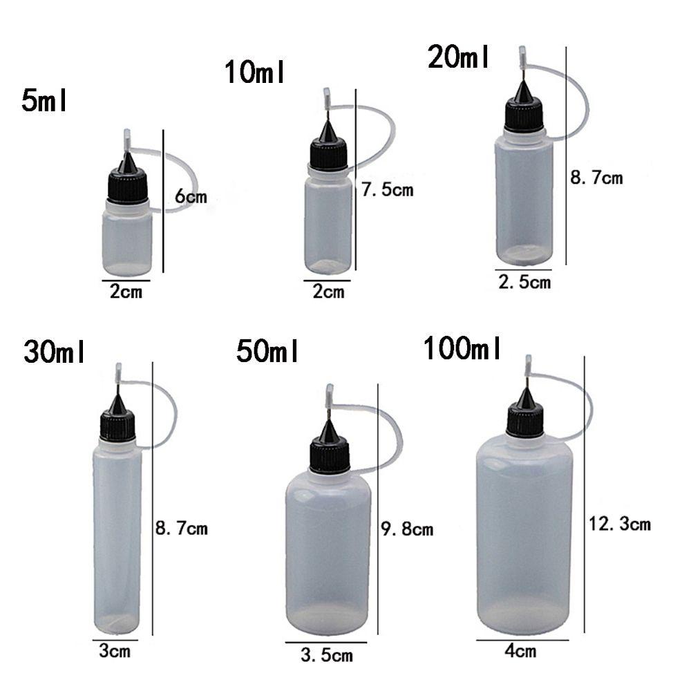 Set 5 Chai Keo Kim Nhỏ Giọt Có Thể Tái Sử Dụng