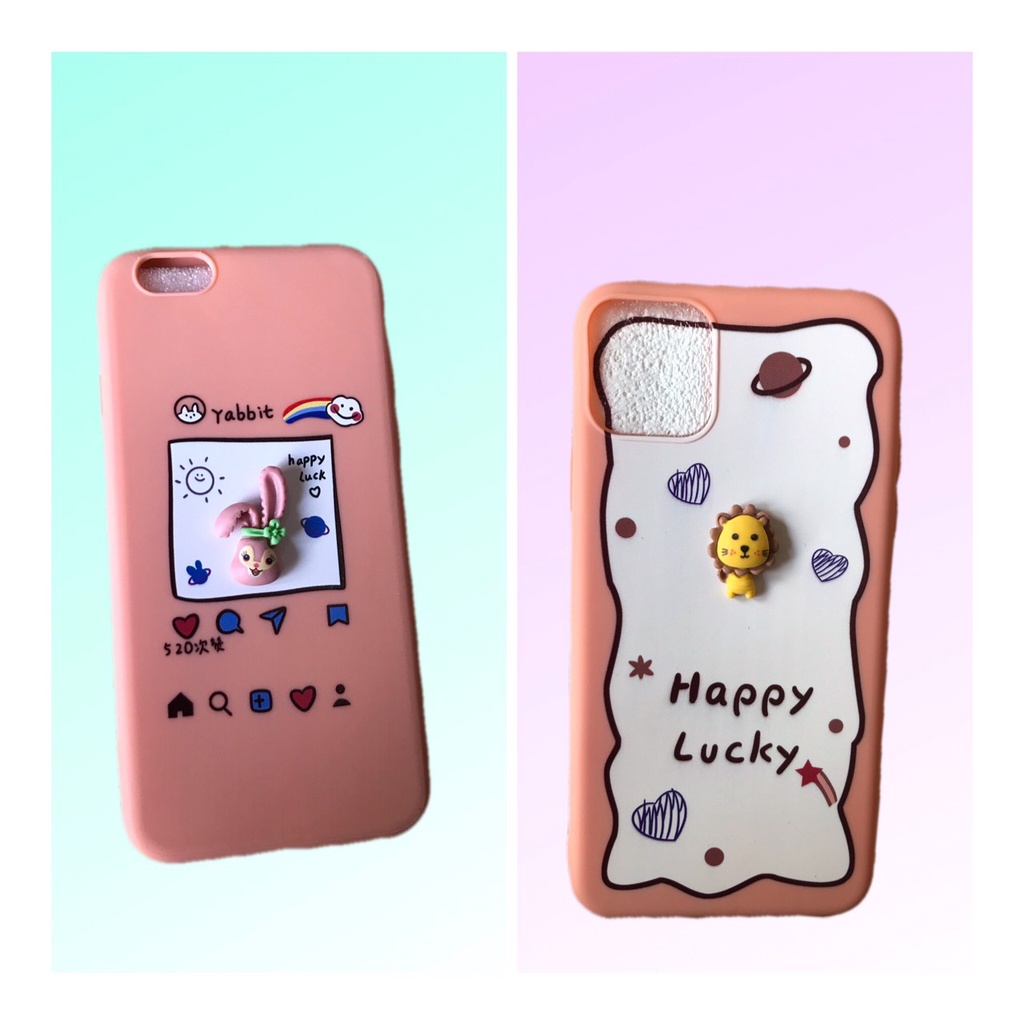 Ốp lưng điện thoại chống bụi bẩn silicon dẻo nhiều mẫu cute dành cho iPhone 6G/X/Xs/11/11Pro Max SamSung J7 Pro/A51