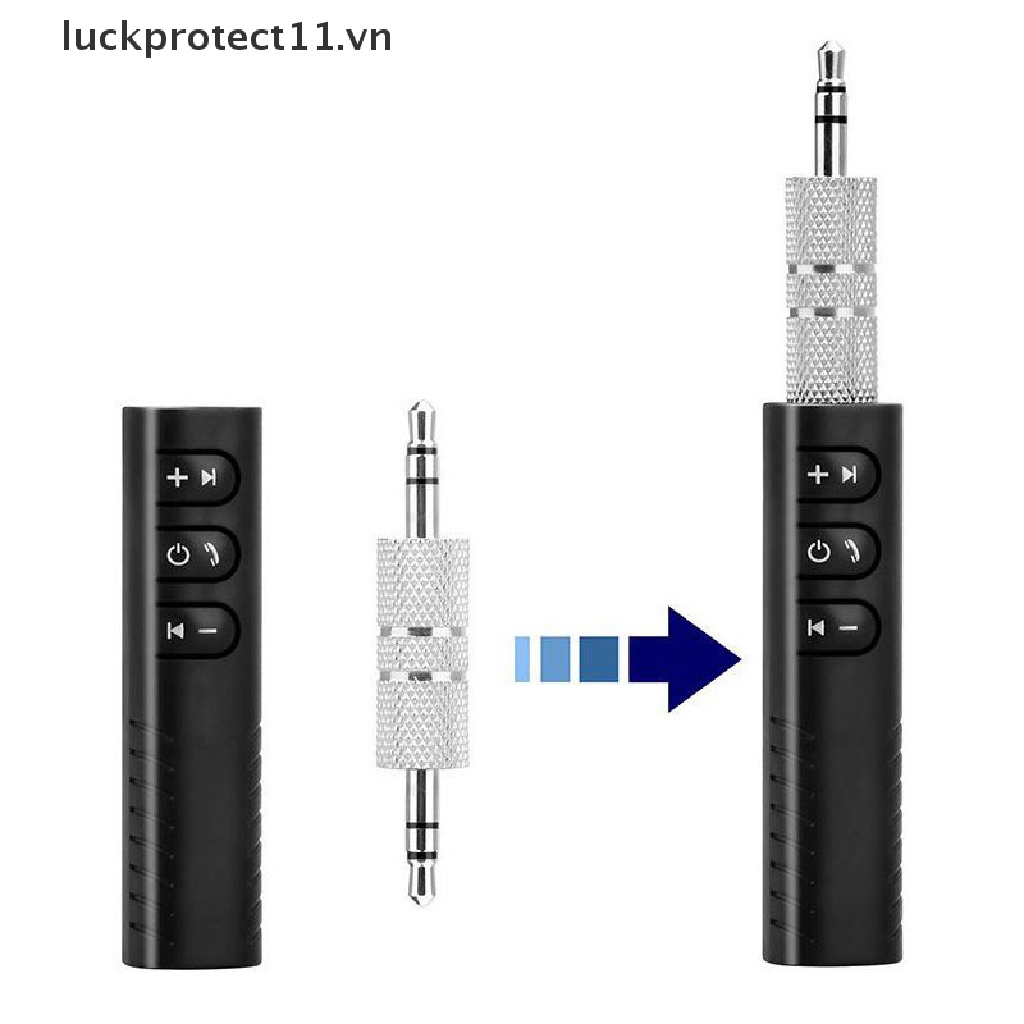 Thiết bị truyền nhận tín hiệu âm thanh Bluetooth 3.5 AUX không dây cho xe hơi cao cấp