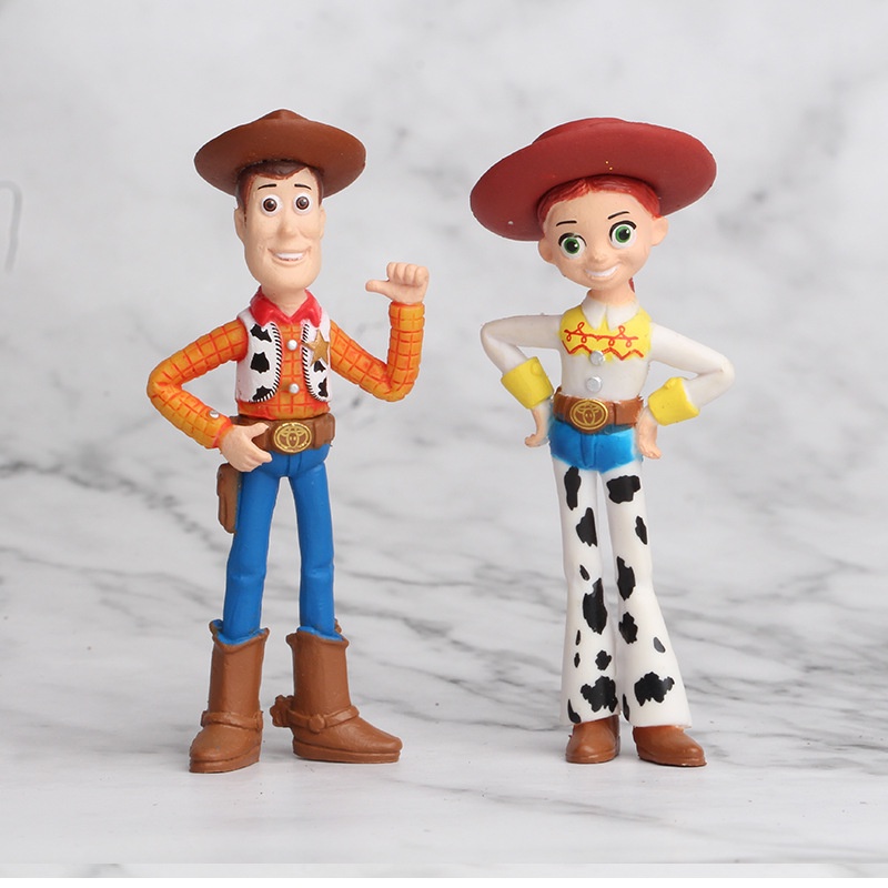 Set 7 Mô Hình Đồ Chơi Nhân Vật Trong Phim Hoạt Hình Toy Story 4