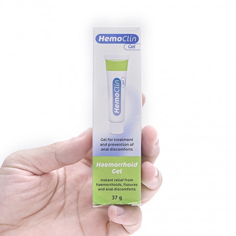 HEMOCLIN -Gel giúp phòng ngừa bệnh Trĩ và nứt hậu môn, hỗ trợ gỉam các khó chịu ở hậu môn và tác động lên da