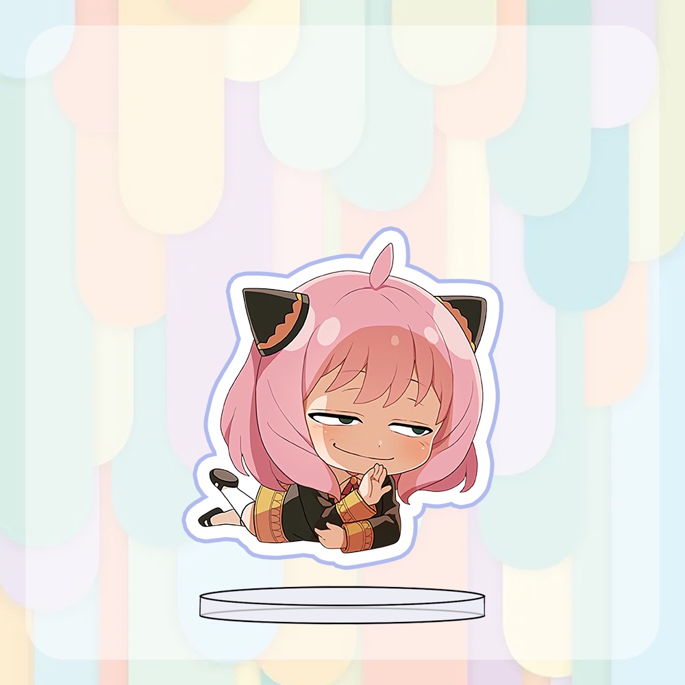 ( MINI ) Mô hình Standee in hình SPY X FAMILY - GIA ĐÌNH ĐIỆP VIÊN Nhiều Mẫu anime chibi mica trưng bày