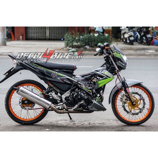 [D4B-Tem chuẩn xịn] Tem trùm  xe RAIDER SAMURAL