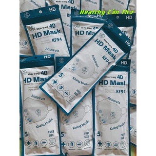 Combo 100 cái khẩu trang kf94 an phong hd mask