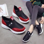 Giày Búp Bê Mũi Nhọn Đế Bằng Đính Nơ Thiết Kế Mới Có Size 34-41 Cho Nữ