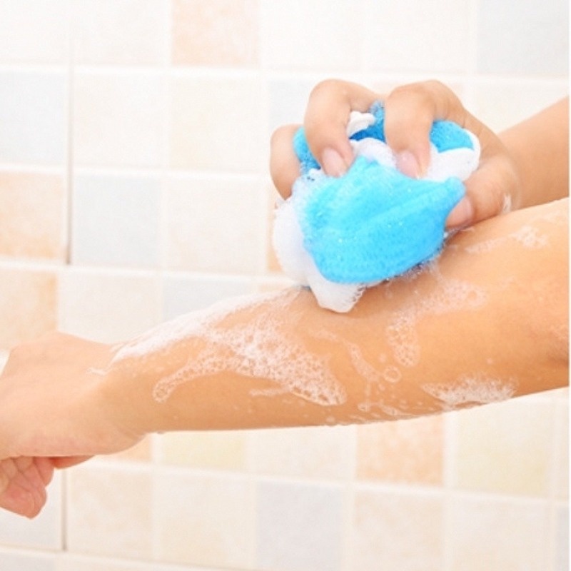 1 Dây Đai Lưới Tẩy Tế Bào Chết Toàn Thân Mềm Mại Tiện Dụng