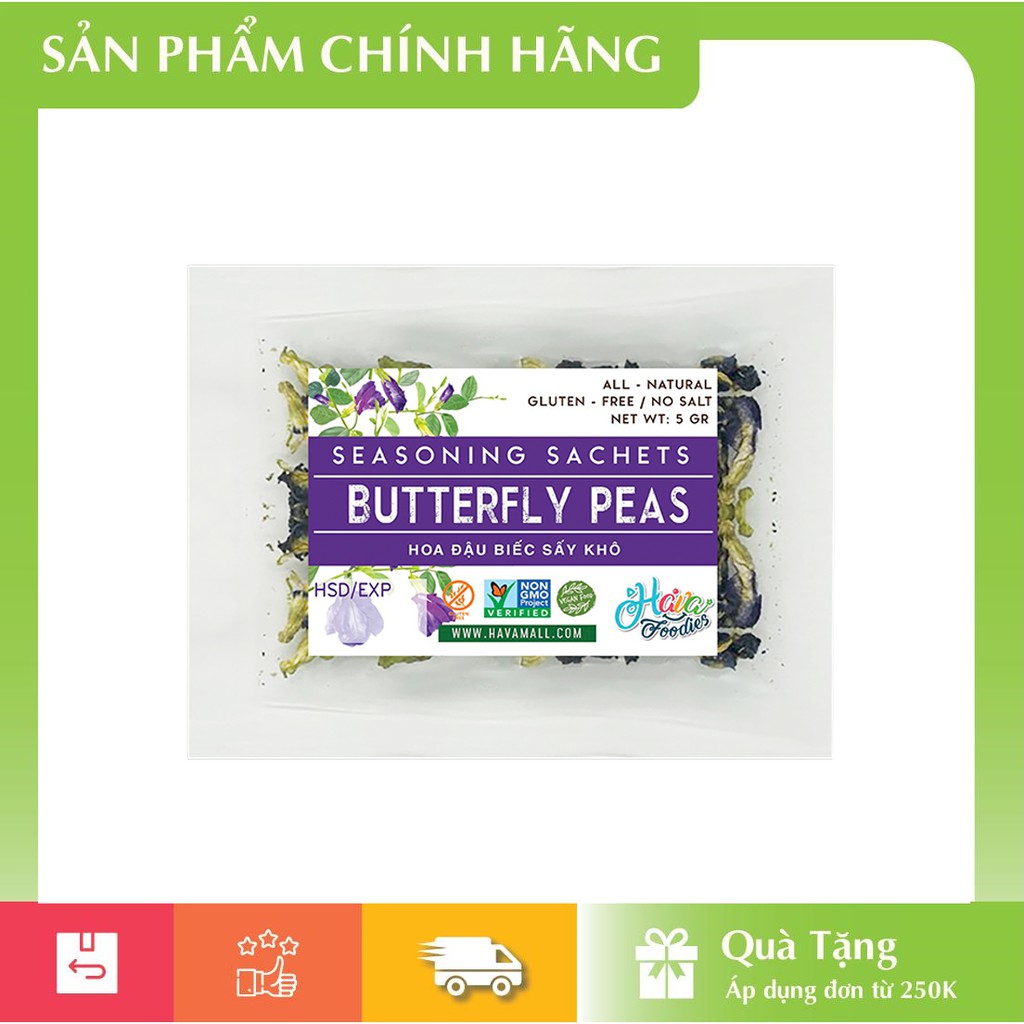 Hoa Đậu Biếc Sấy Khô 5gr – Dried Butterfly Peas