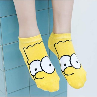 Vớ cotton họa tiết simpson