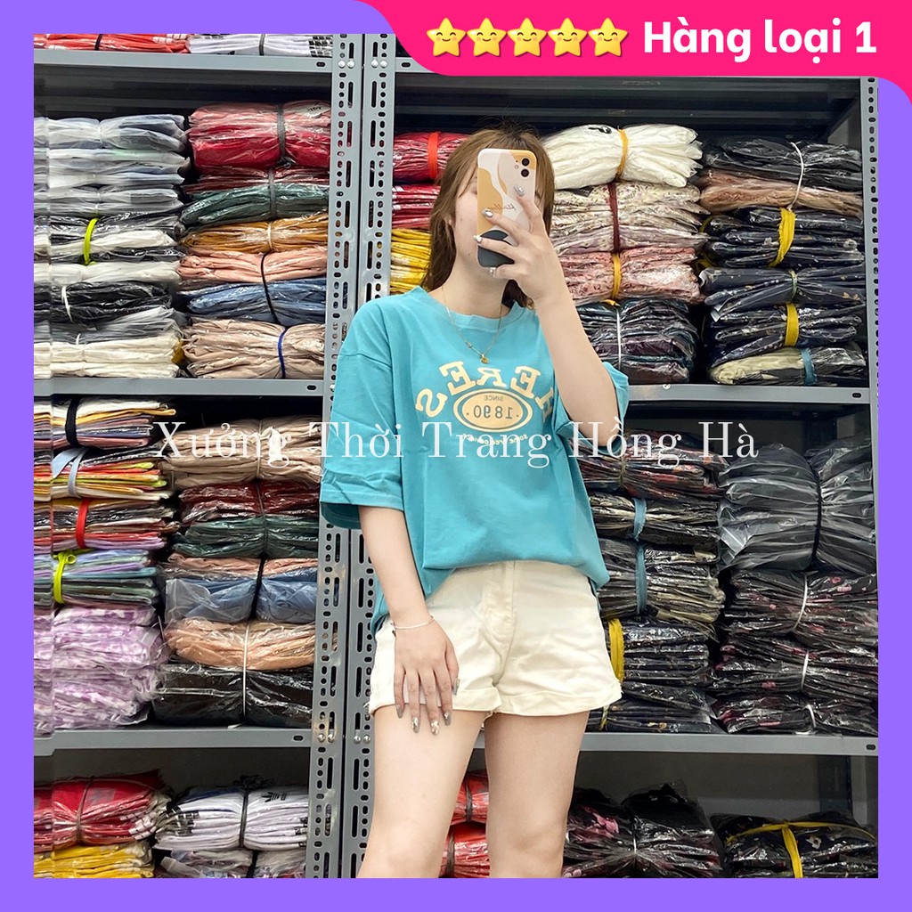 ✅🎯 Ảnh Thật 100% Mặc Là Mê 🎯✅ Áo Phông HERES Form Rộng, Áo Thun Ulzzang In Hình, Mẫu Mới🌺