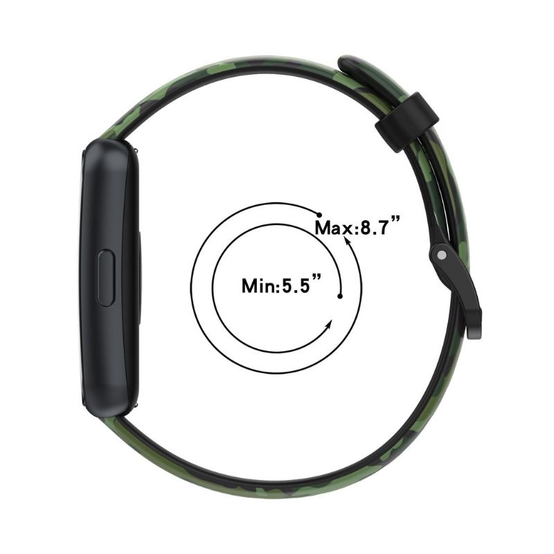 Huawei Band 7 - Dây đeo silicon họa tiết dành cho Huawei Band 7
