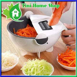 🏠  Bộ Rổ Nạo Rau Củ Quả Nhà Bếp 7 Chi Tiết Đa Năng, Dụng Cụ Nạo Rau Củ Quả Đa Năng - Tini Home Shop [HCM]