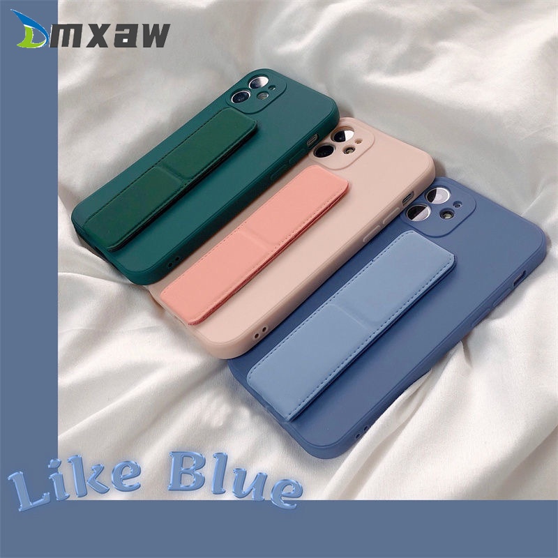 Ốp Điện Thoại TPU Mềm Màu Trơn Có Giá Đỡ Từ Tính Cho Samsung Galaxy Note 20 Ultra 10 Plus Lite A72 A33 5G