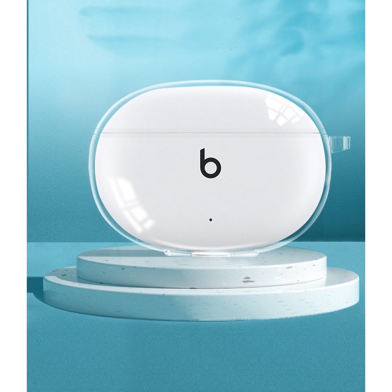 Ốp Vỏ Bảo Vệ TPU Trong Suốt Beat Studio Buds Kèm Khóa