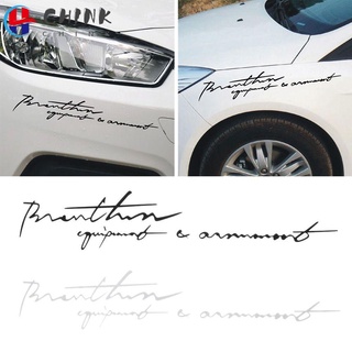 Miếng dán trang trí xe hơi chống thấm nước họa tiết chữ độc đáo