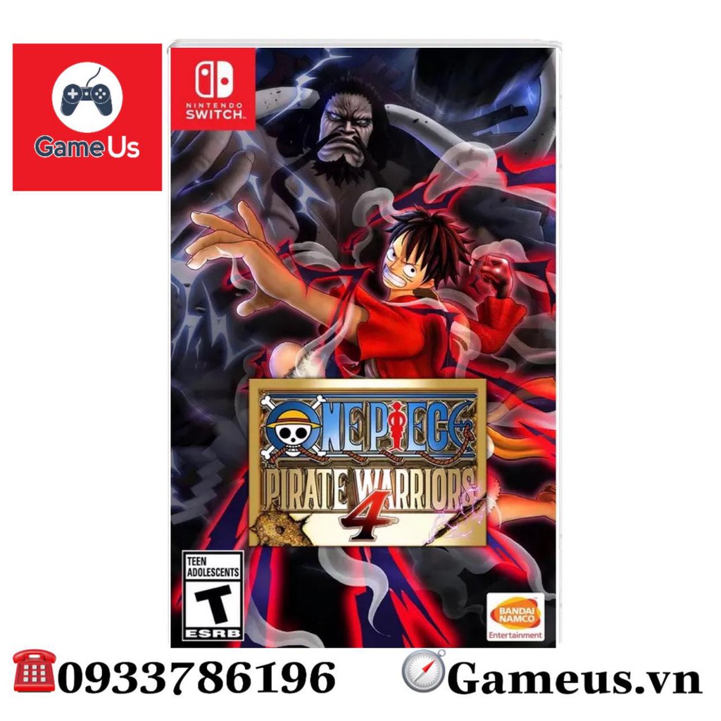 Game Nintendo Switch One piece pirate warriors 4 hệ Us