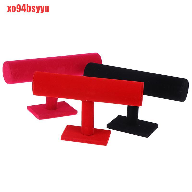 Giá Đỡ Trưng Bày Trang Sức Hình Chữ T Bằng Nhung Sang Trọng Xo94Bsyu