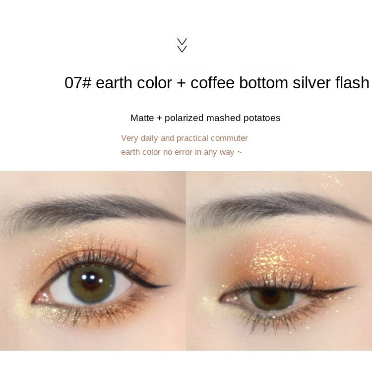 [Hàng mới về] Bảng Phấn Mắt 2 Màu Sắc Tông Lì / Cam / Bí Ngô / Trái Cây Độc Đáo | BigBuy360 - bigbuy360.vn