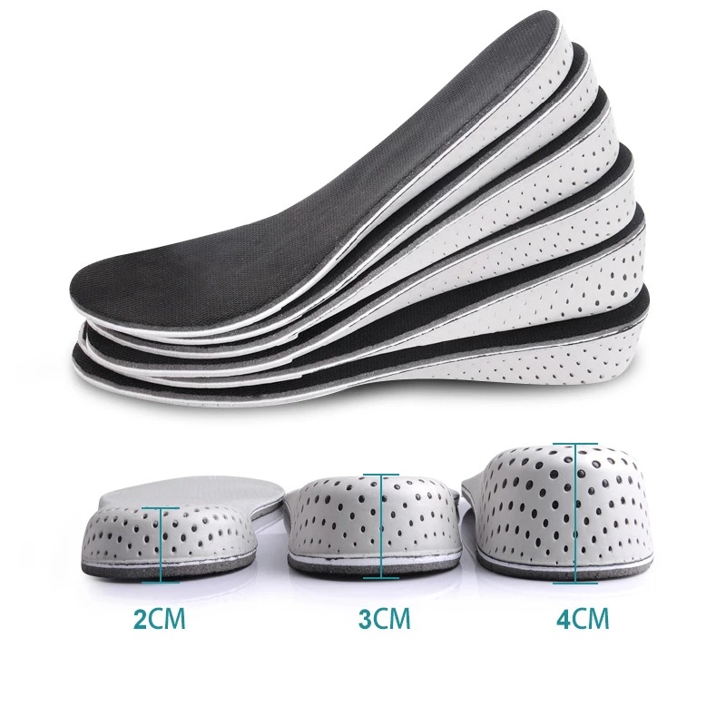 Miếng Lót Giày Tăng Chiều Cao 2-4cm Chống Sốc