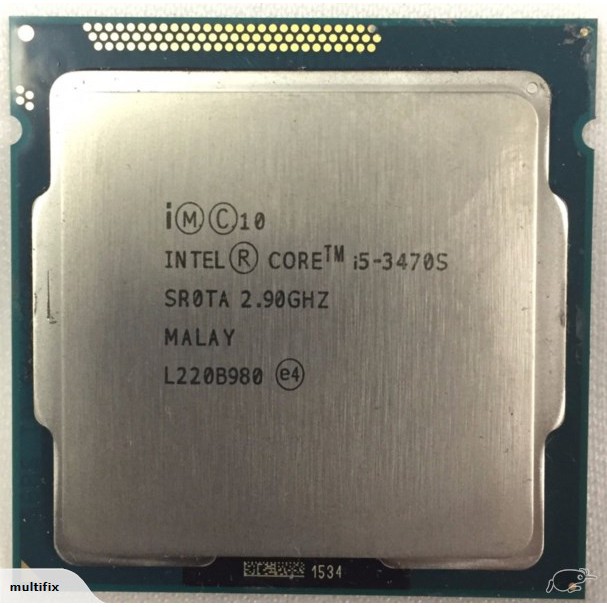 Bộ Vi Xử Lý Chip CPU Intel I5 3470S - Cache 6M, Upto 3.6 GHz 4 Nhân 4 Luồng Soket 1155