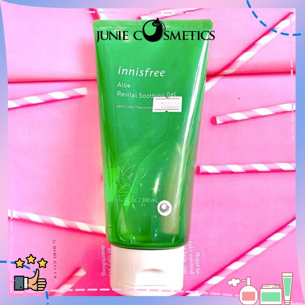 Gel Lô Hội Giữ Ẩm Đa Năng Innisfree Aloe Revital Soothing Gel 300ml