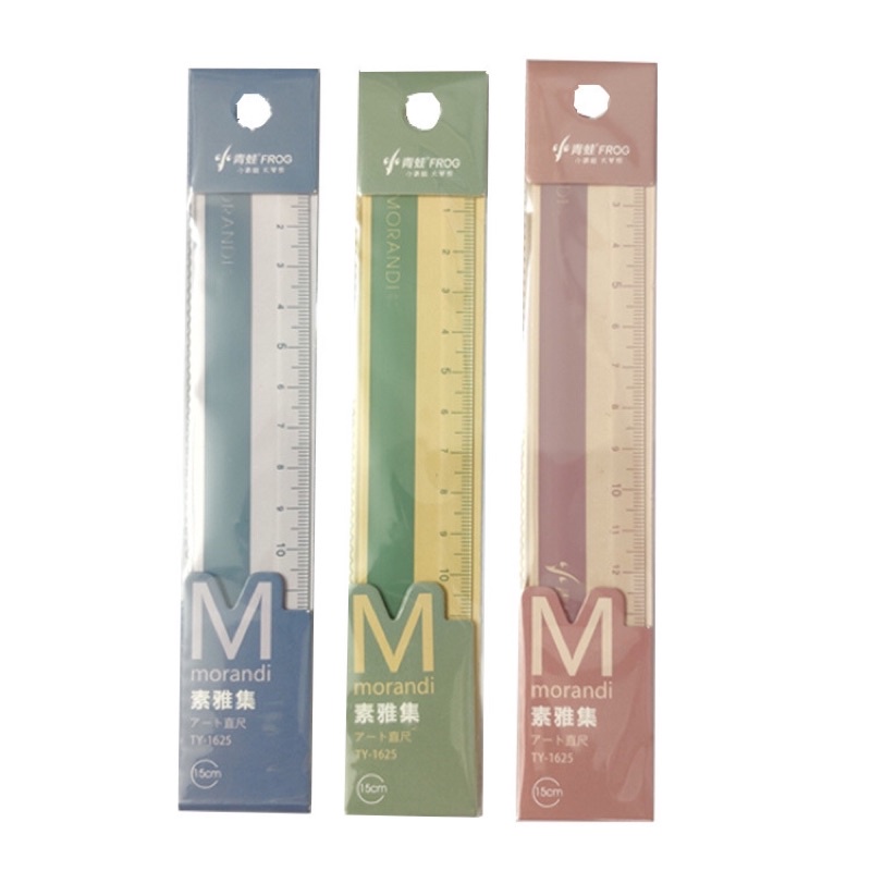 Thước kẻ nhựa 15cm chữ M Ty-1625