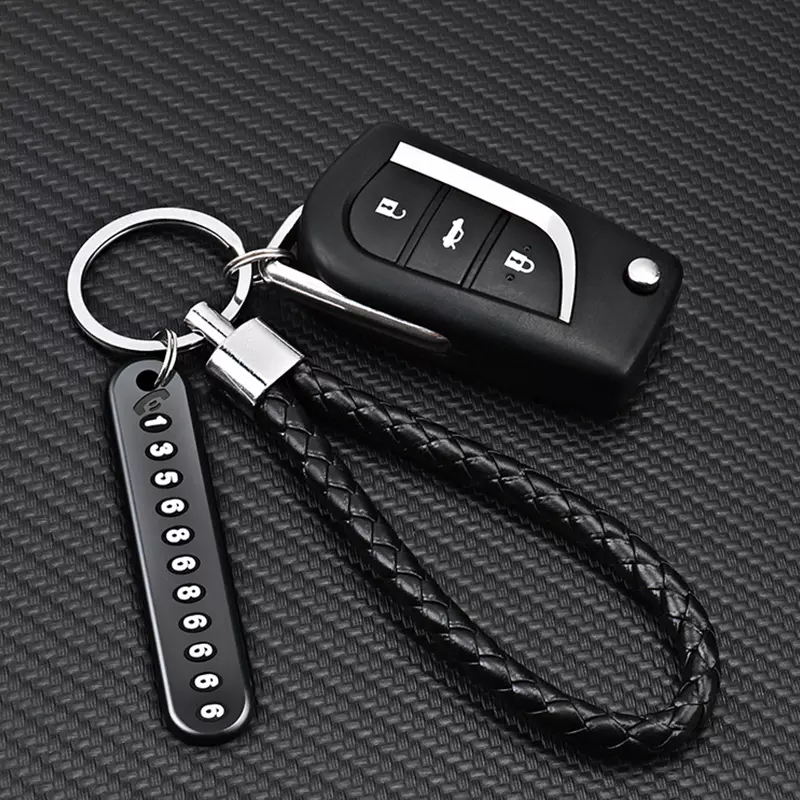 Móc chìa khóa có dãy số để liên lạc tiện dụng