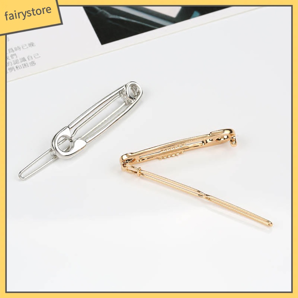 Kẹp Tóc Kim Loại Hình Kẹp Ghim Độc Đáo Cho Nữ