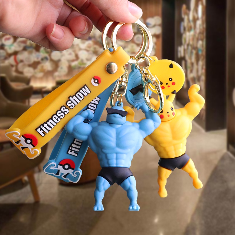 Móc khóa hình các nhân vật trong Pokemon