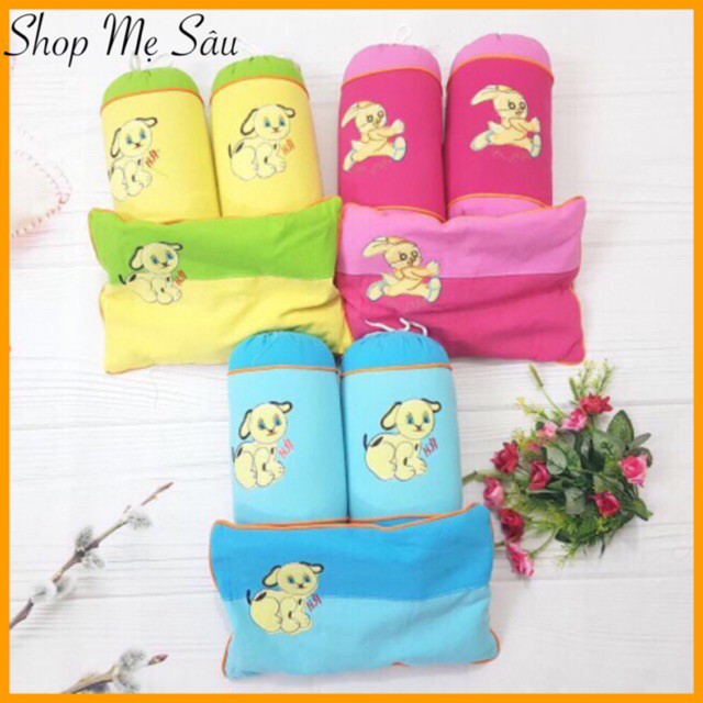 Bộ gối chặn vỏ đỗ Tâm An loại 1