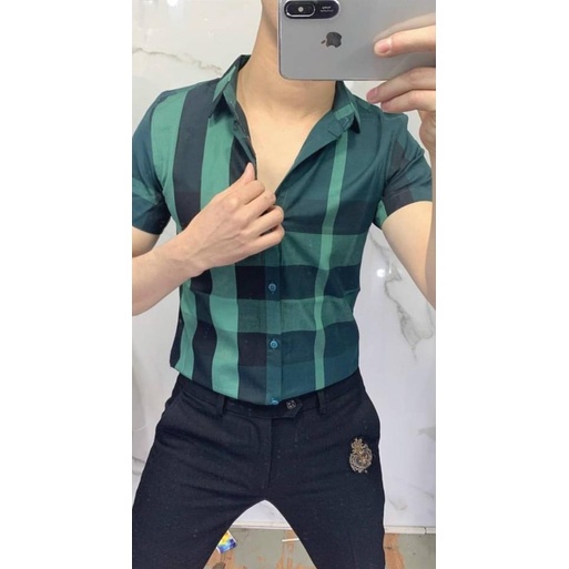 🌟HCM🌟🌺🌺️⚡ Áo Sơ Mi Tay Ngắn BBR, Áo Sơ Mi Dành Cho nam và nữ | BigBuy360 - bigbuy360.vn