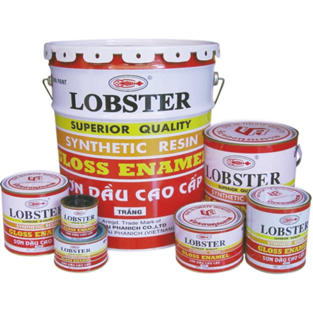 Sơn dầu LOBSTER CAO CẤP 0,8kg