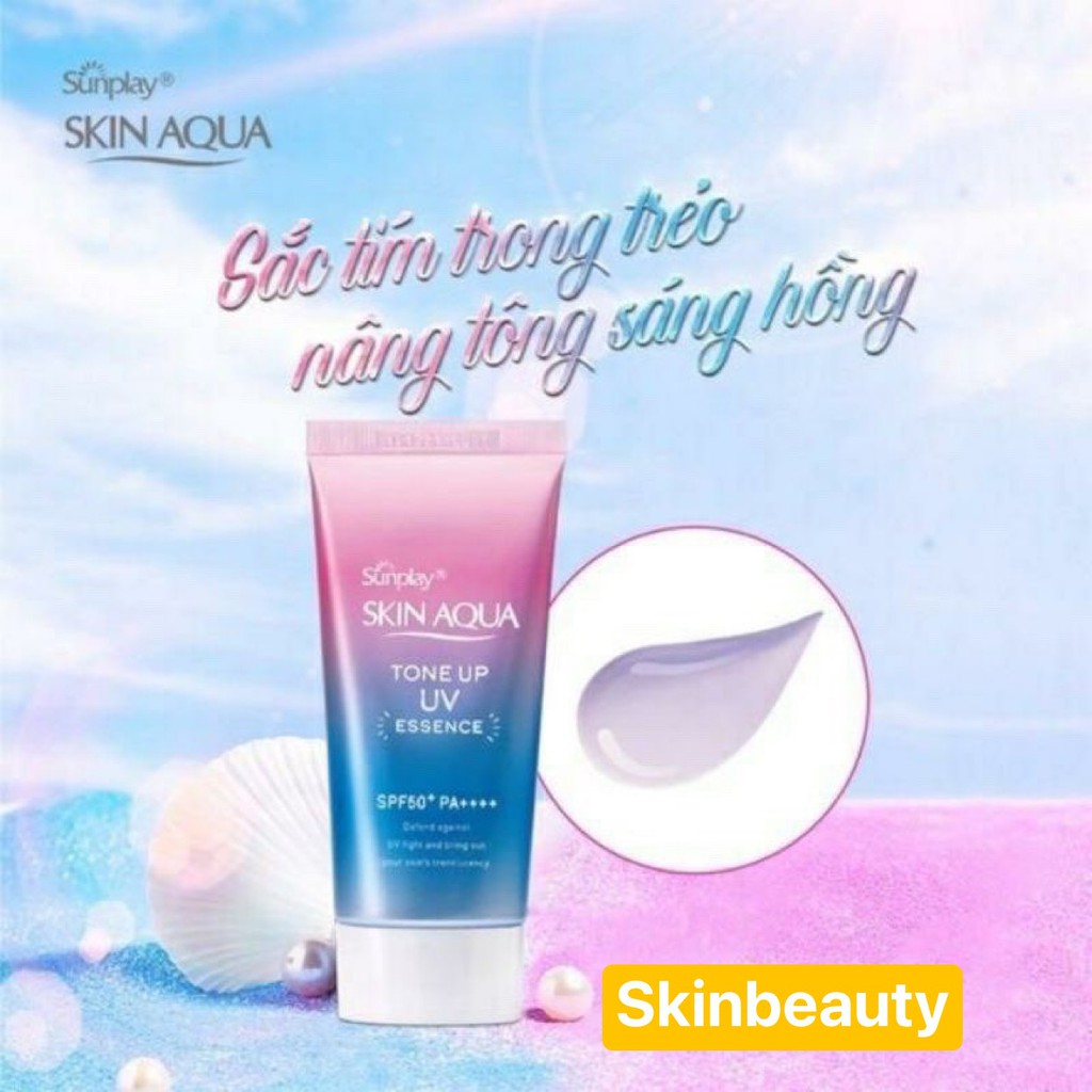 Kem chống nắng Skin Aqua Tone up UV SPF 50+ PA++++ 80gr nội địa Nhật - HÀNG CHÍNH HÃNG