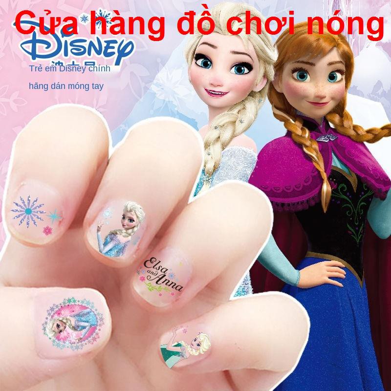 Miếng dán móng tay trẻ em bé gái thời trang chống thấm nước hoạt hình Hàn Quốc điểm dễ thương1