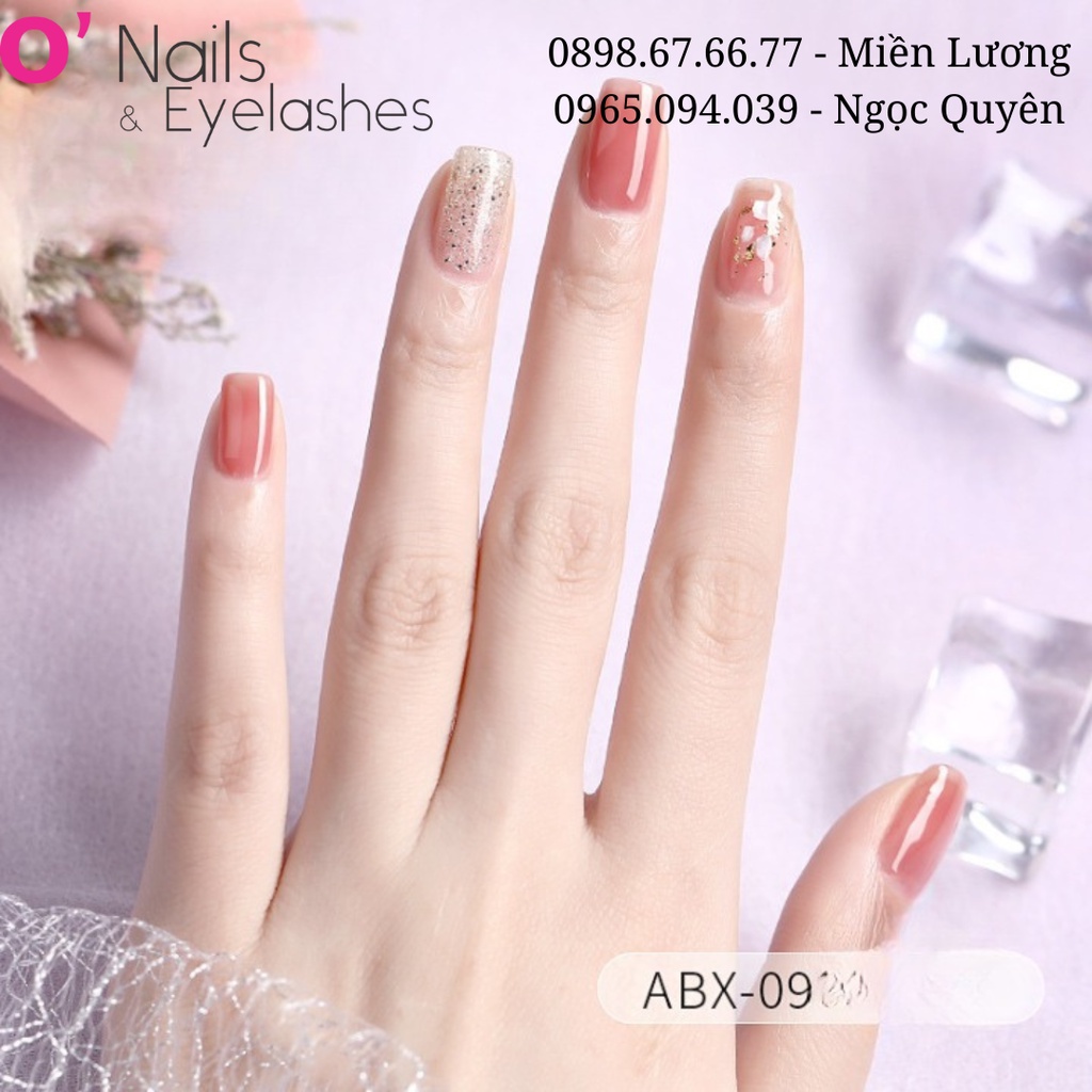 Sơn thạch AS mã ABX | Chai đỏ 15ML chính hãng O nail