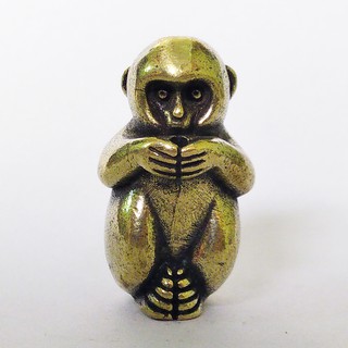 Khỉ mini bằng đồng giá rẻ làm phụ kiện tiểu cảnh/bonsai, phụ kiện bàn trà