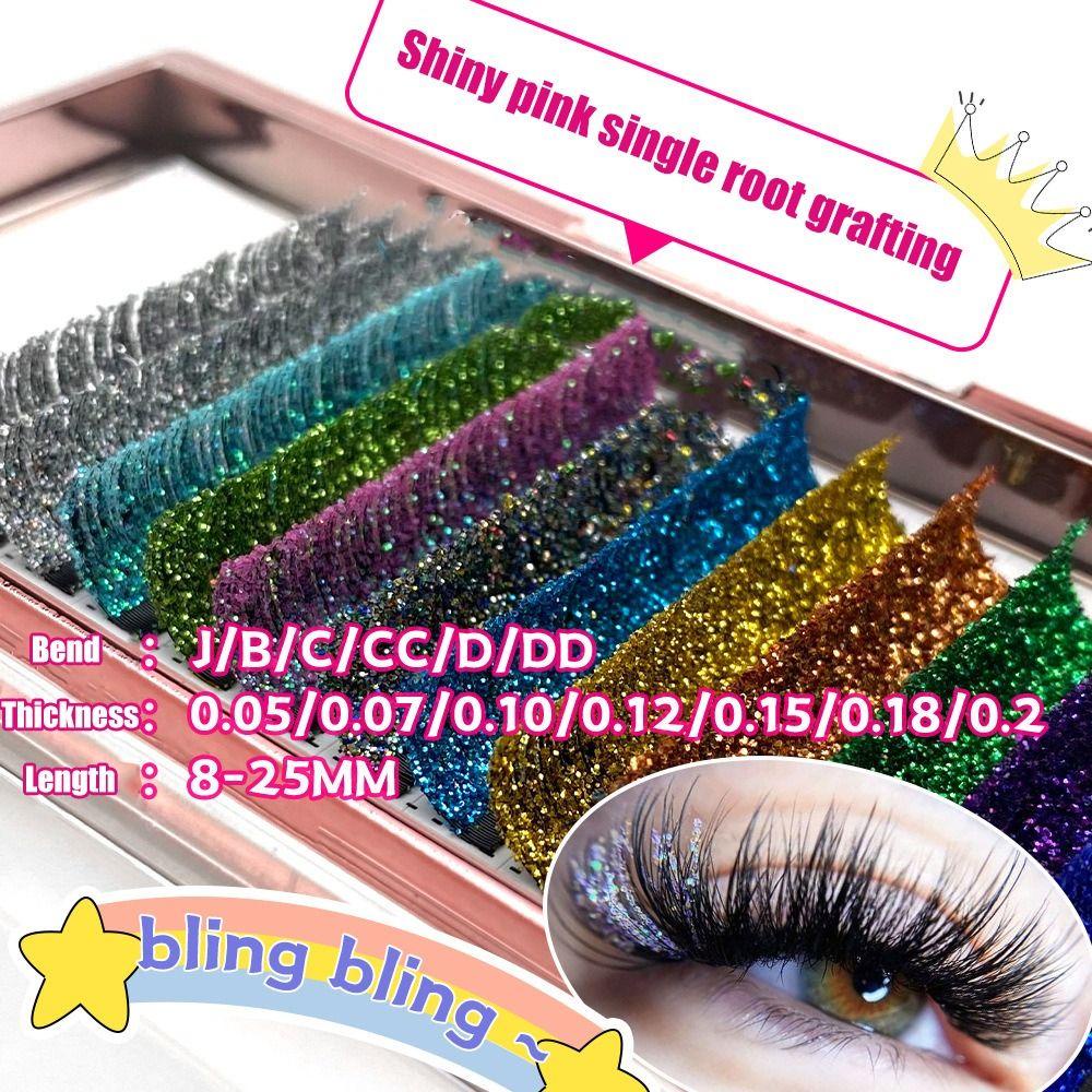 Lông Mi Giả Cong Tự Nhiên Lấp Lánh ROWANS